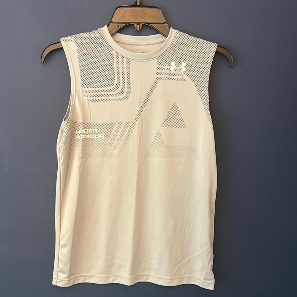 Grey Under Armour tank